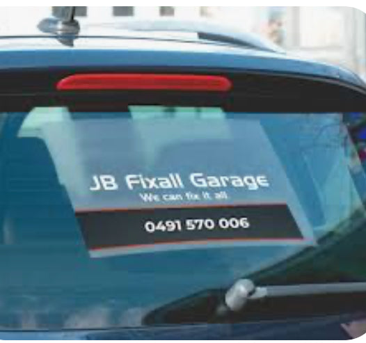 CAR DECALS & MAGNETS