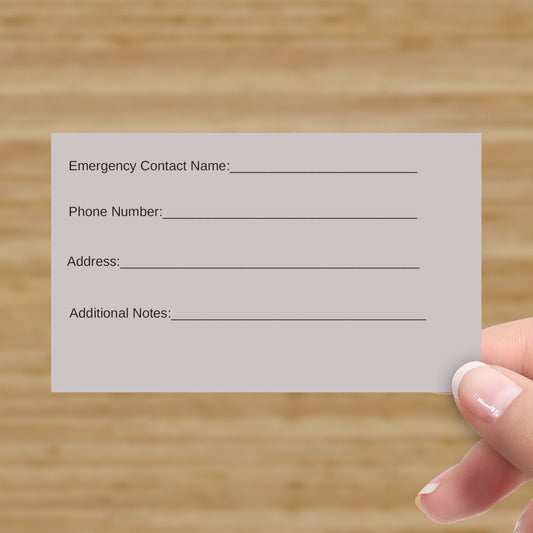Mindful Markets: Pet Emergency Cards