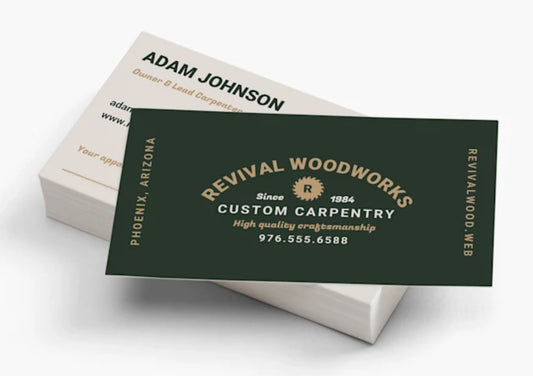 STANDARD BUSINESS CARDS x 500