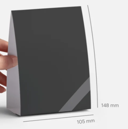 SELF STANDING MENUS OR PROMOTIONAL DISPLAY